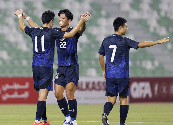 U17 Nhật Bản quá mạnh - Ảnh: AFC